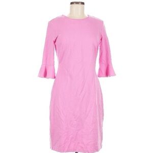Banana Republic Pink Long Sleeve Dress